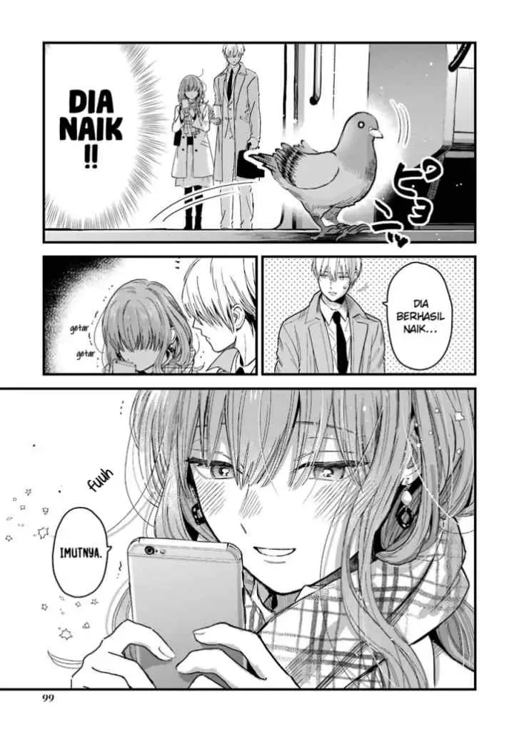 Koori Zokusei Danshi to Cool na Douryo Joshi chapter 14 halaman 4