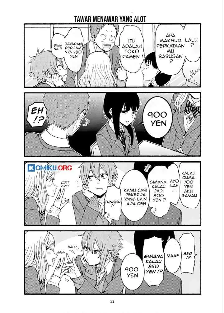 Tomo-chan wa Onnanoko chapter 721 halaman 9