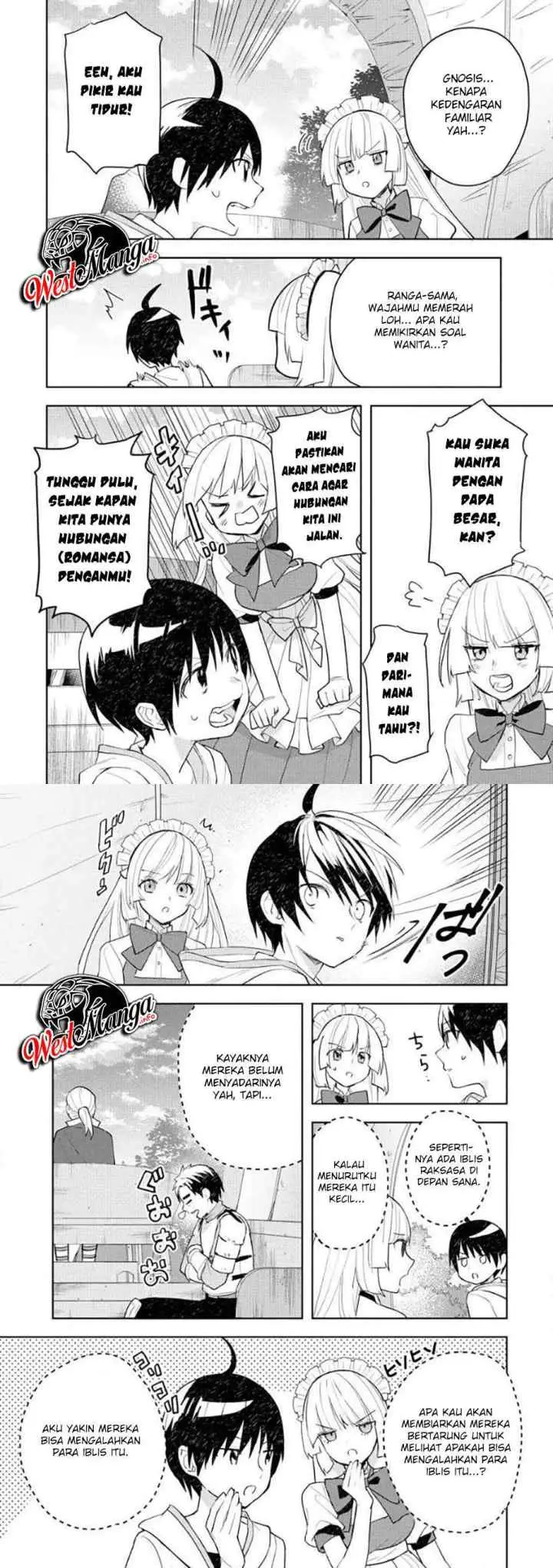 Shitennou Sai Jakudatta Ore. Tensei Shitanode Heionna Seikatsu wo Nozomu chapter 10 halaman 6
