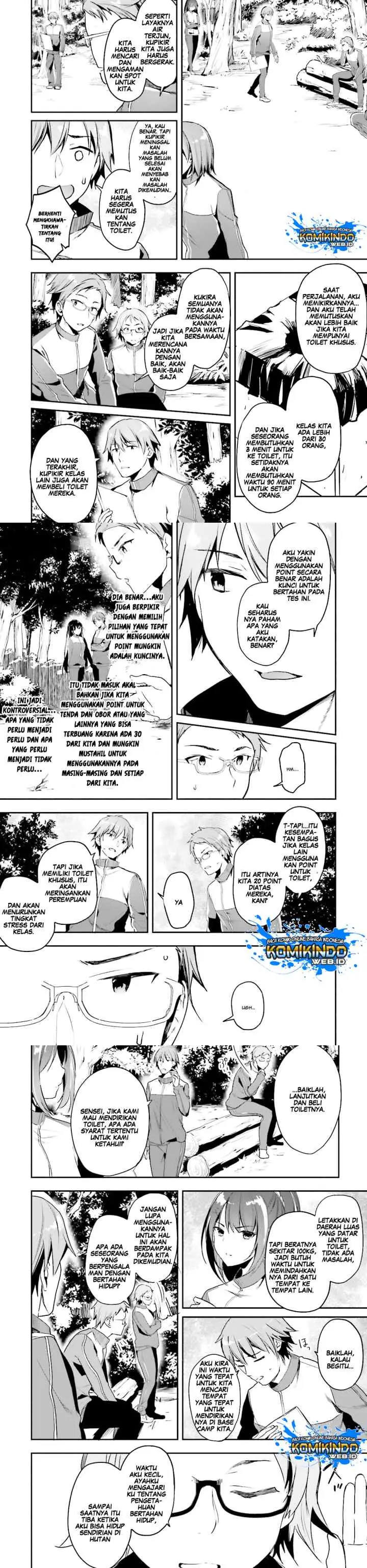 Youkoso Jitsuryoku Shijou Shugi no Kyoushitsu e chapter 17 halaman 6