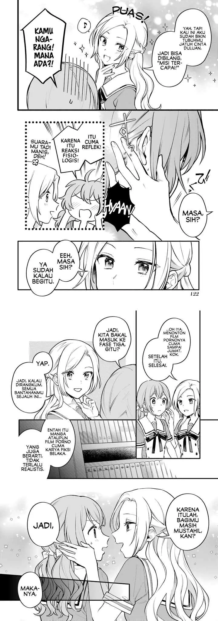 Onna Doushi to ka Arienai deshou to Iiharu Onna no ko wo, Hyakunichi kan de Tetteiteki ni Otosu Yuri no Ohanashi chapter 4 halaman 11