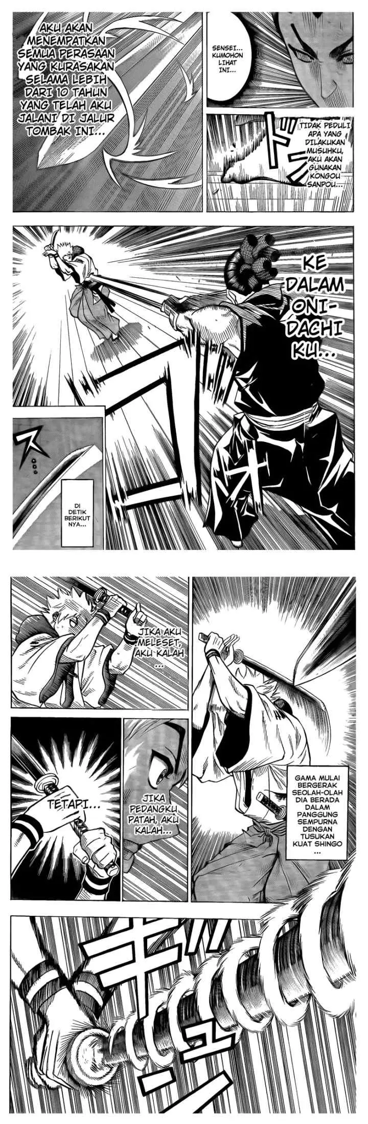 Gamaran chapter 49 halaman 9