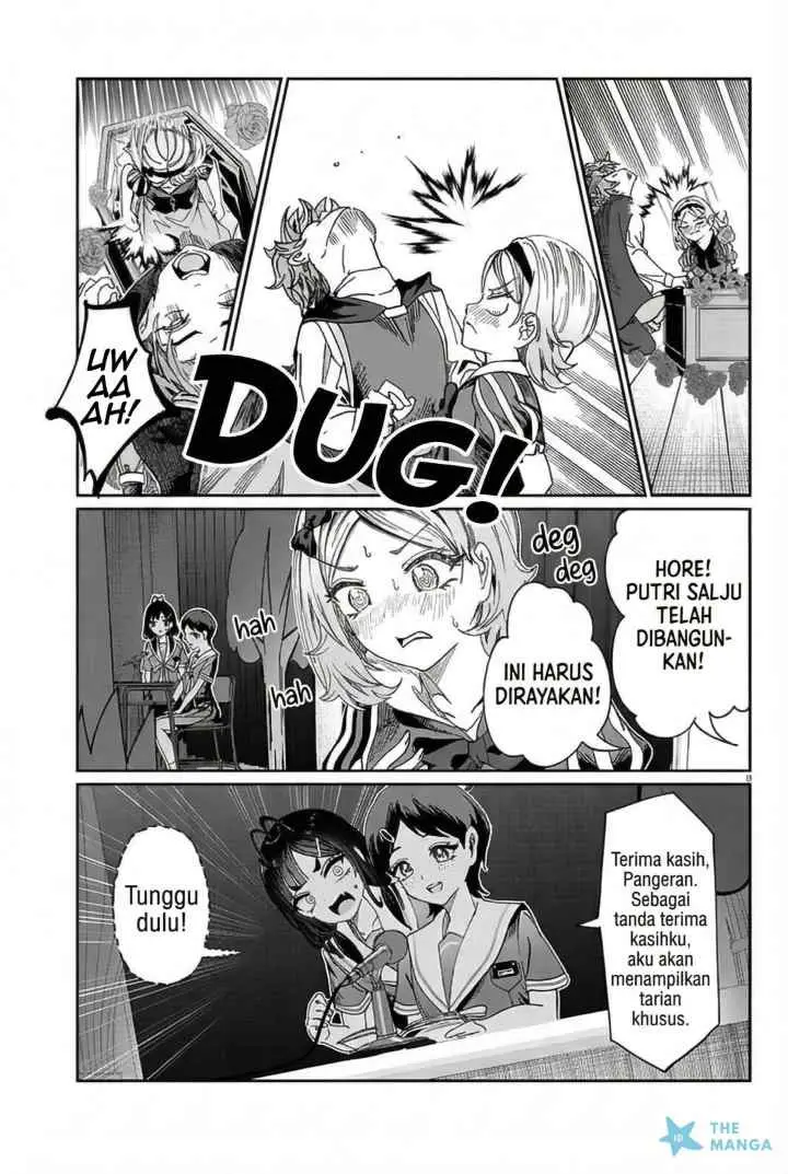 Kimi wa Yakamashi Tojite yo Kuchi wo! chapter 35 halaman 10