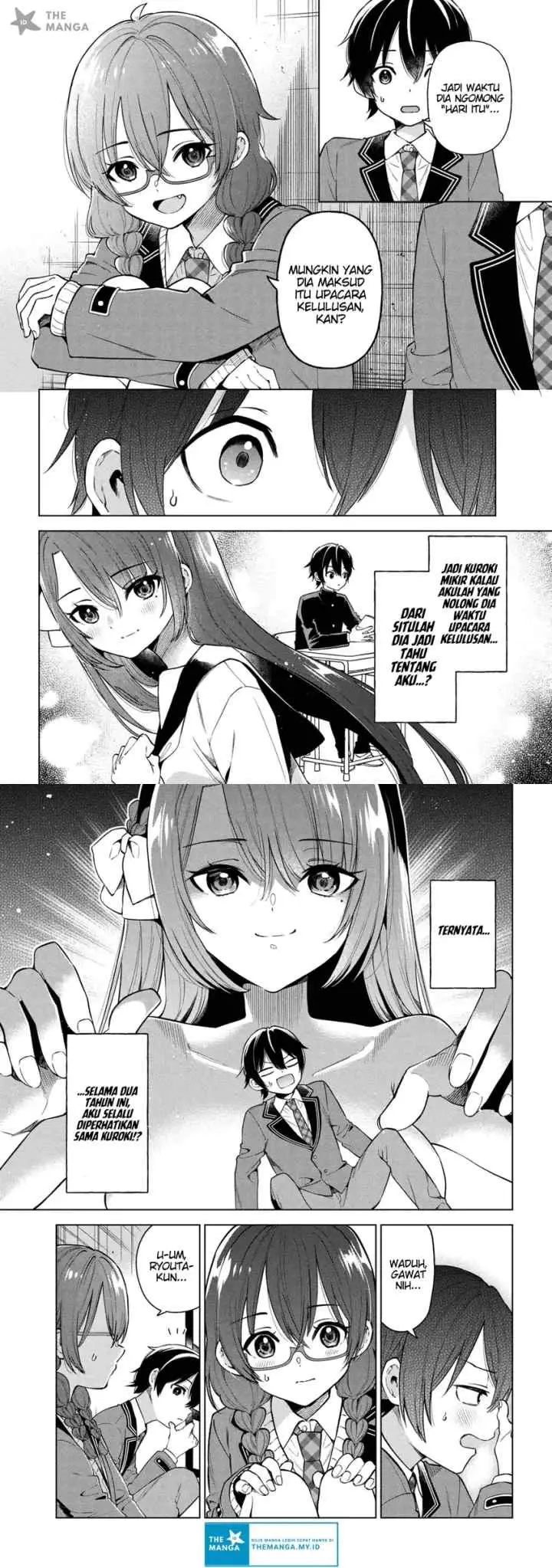 Inkyaa no ore ga sekigae de S-kyuu bishoujo ni kakomaretara himitsu no kankei ga hajimatta chapter 4 halaman 9