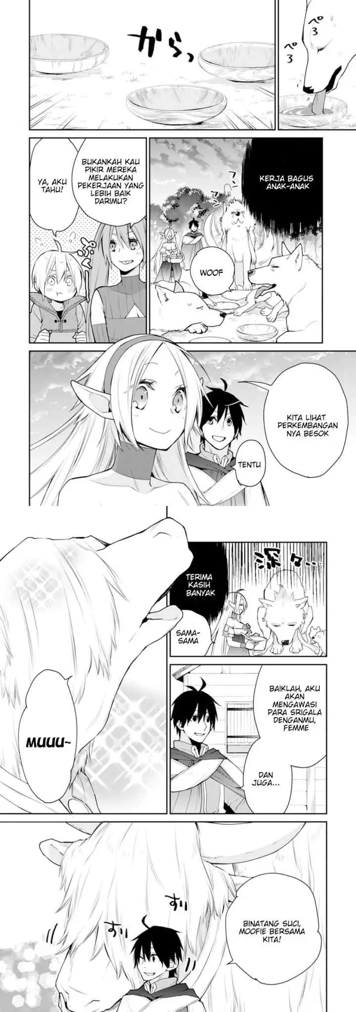 Saikyou no Madoshi. Hisa ni Ya wo Ukete Shimatta no de Inaka no Eihei ni Naru chapter 18 halaman 14