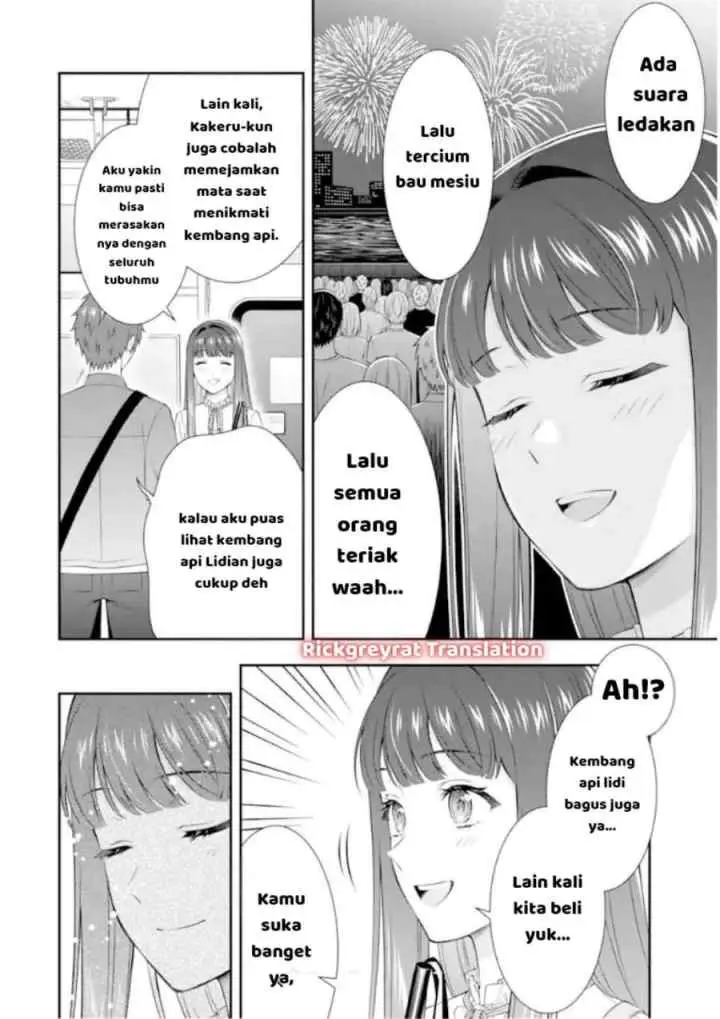 Toumei na Yoru ni Kakeru-kun to, Me ni Mienai Koi wo Shita chapter 4.1 halaman 4