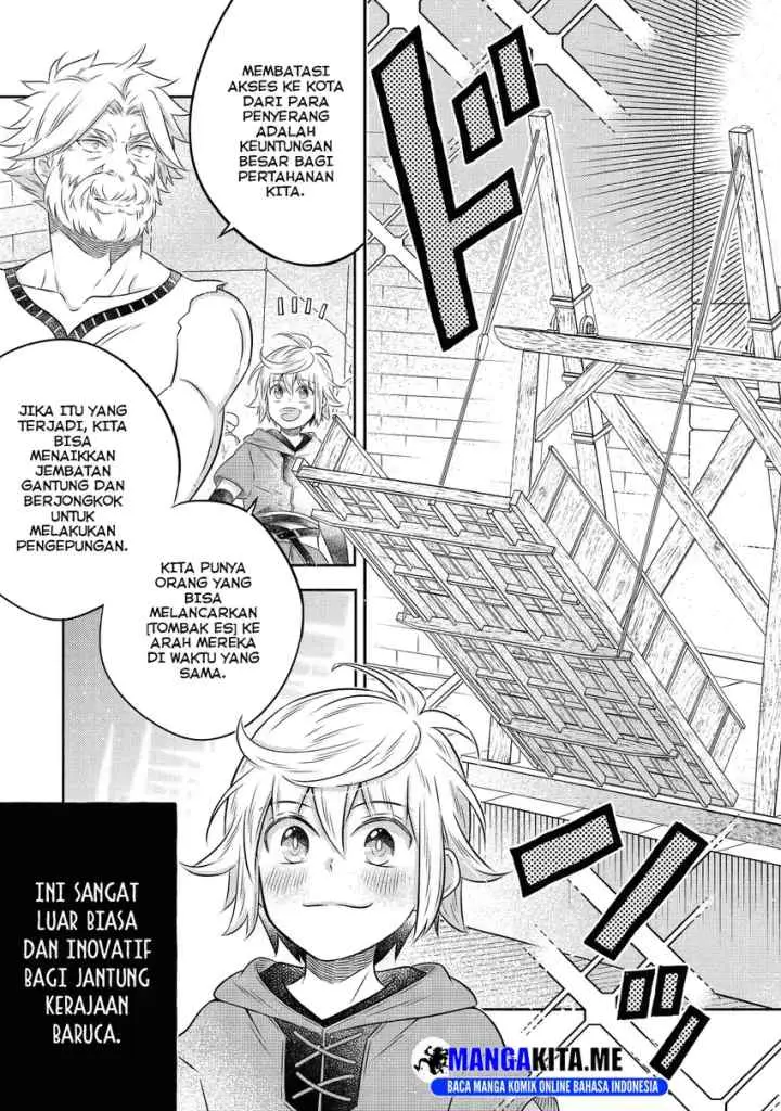 Isekai no Binbou Nouka ni Tensei Shitanode, Renga o Tsukutte Shiro o Tateru Koto ni Shimashita chapter 18.2 halaman 9