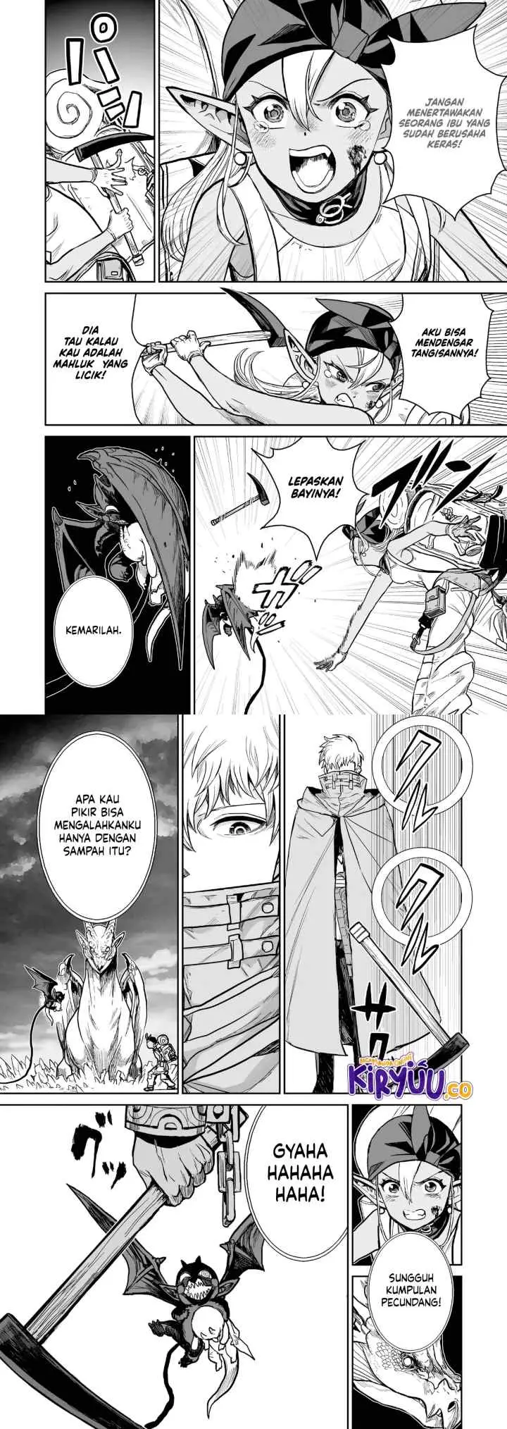 Abandoned: The Hero Who's So Strong He Breaks Every Weapon, and the Elf Weaponsmith chapter 3 halaman 9