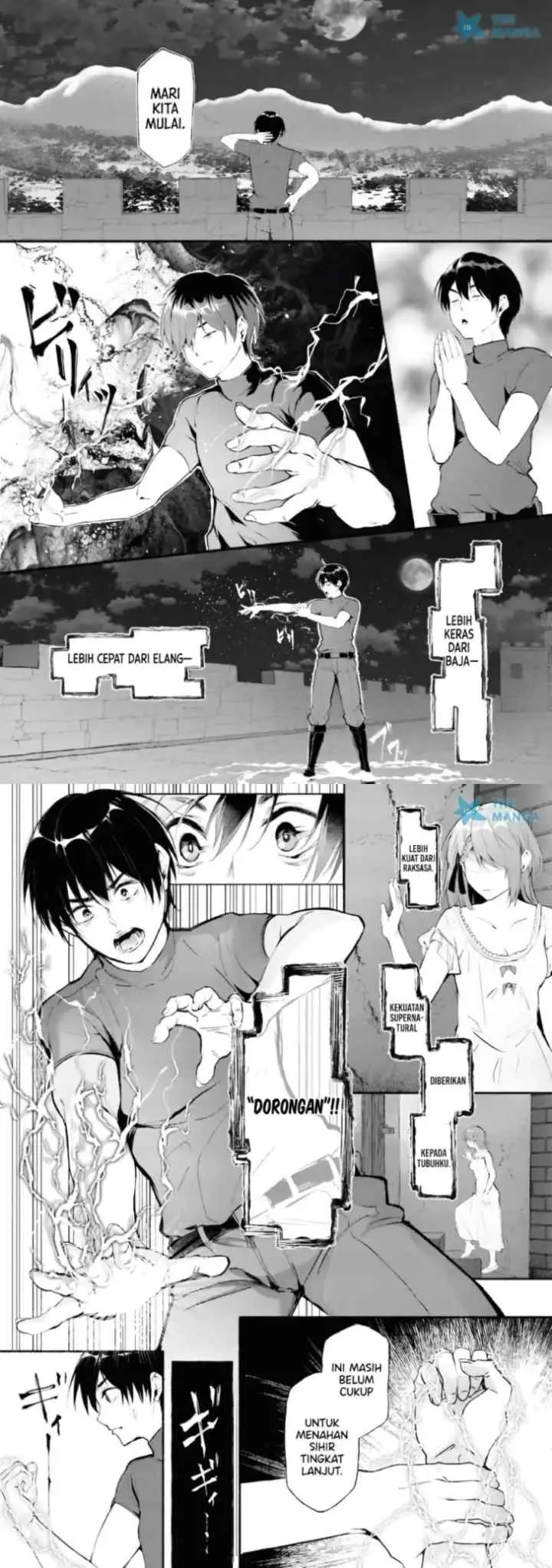 Ippan Heishi ga Tensei Tokuten ni -Mugen Saisei- wo Moratta Kekka, Amata no Bijo ni Nerawareta chapter 1 halaman 8