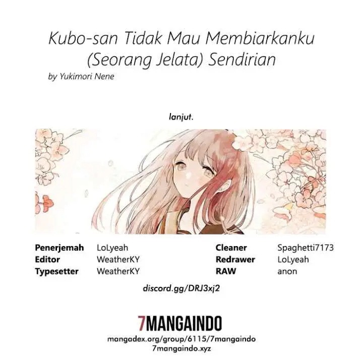 Kubo-san wa Boku (Mobu) wo Yurusanai chapter 23 halaman 14