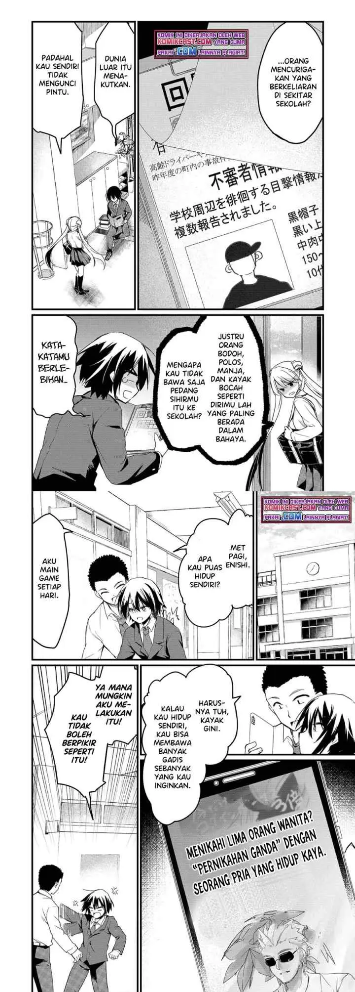 Enishi-kun wa Masho (Harem) Taishitsu ni Mezamemashita chapter 1.1 halaman 4
