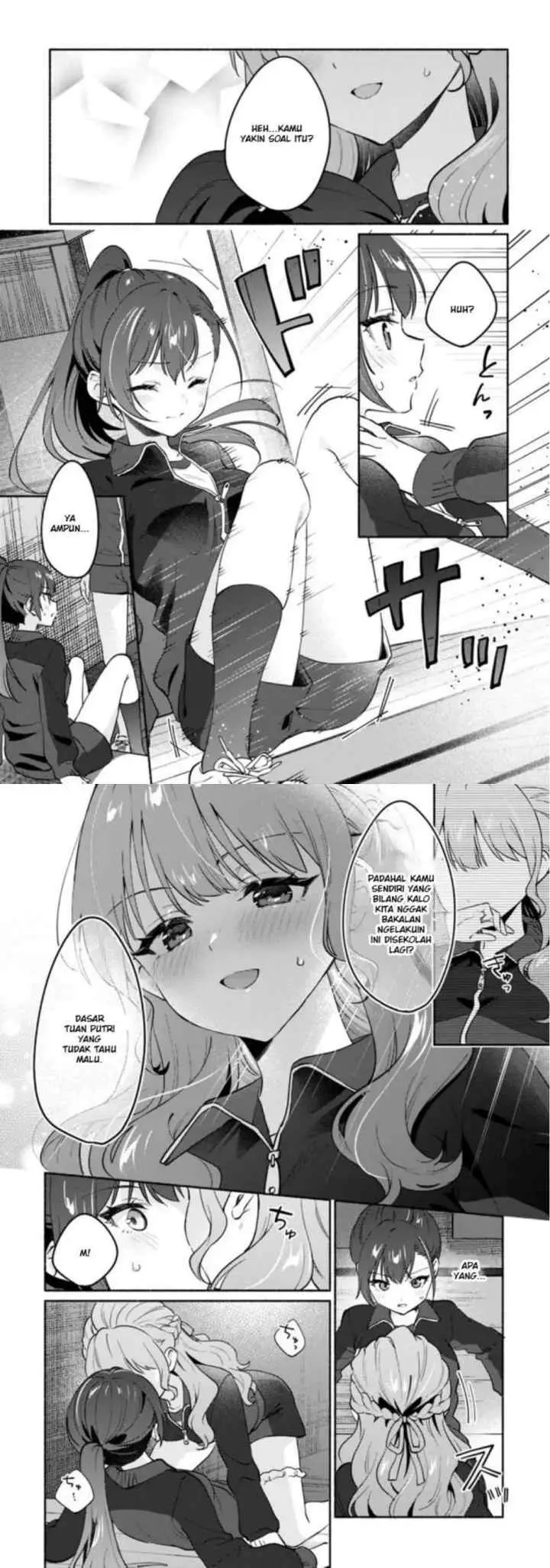 A Yuri Story About Breaking a Pretty Girl Who Keeps Insisting -I Won't Lose- Into Submission chapter 1 halaman 8