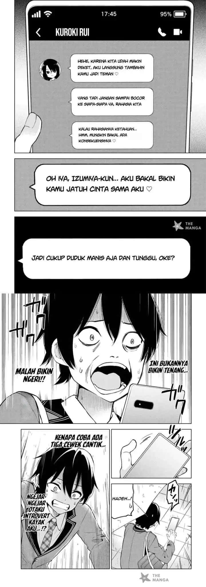 Inkyaa no ore ga sekigae de S-kyuu bishoujo ni kakomaretara himitsu no kankei ga hajimatta chapter 3 halaman 16