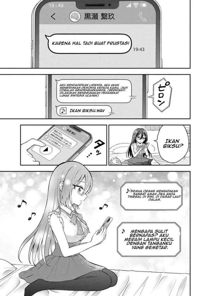 Tonari no Seki no Inkya Joshi ga Oshi Utaite Datta - Ore no Kyoku wo Uttatekure! chapter 5.2 halaman 11