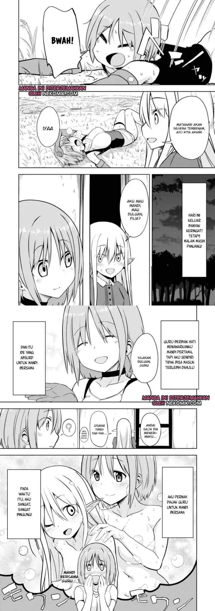 Eroi Koto Suru Tame ni Kyonyuu Bishoujo Dorei o Katta Hazu ga, Oshishou-sama to Shitawa Rete Omotta Toori ni Ikanaku Naru Hanashi chapter 5 halaman 7