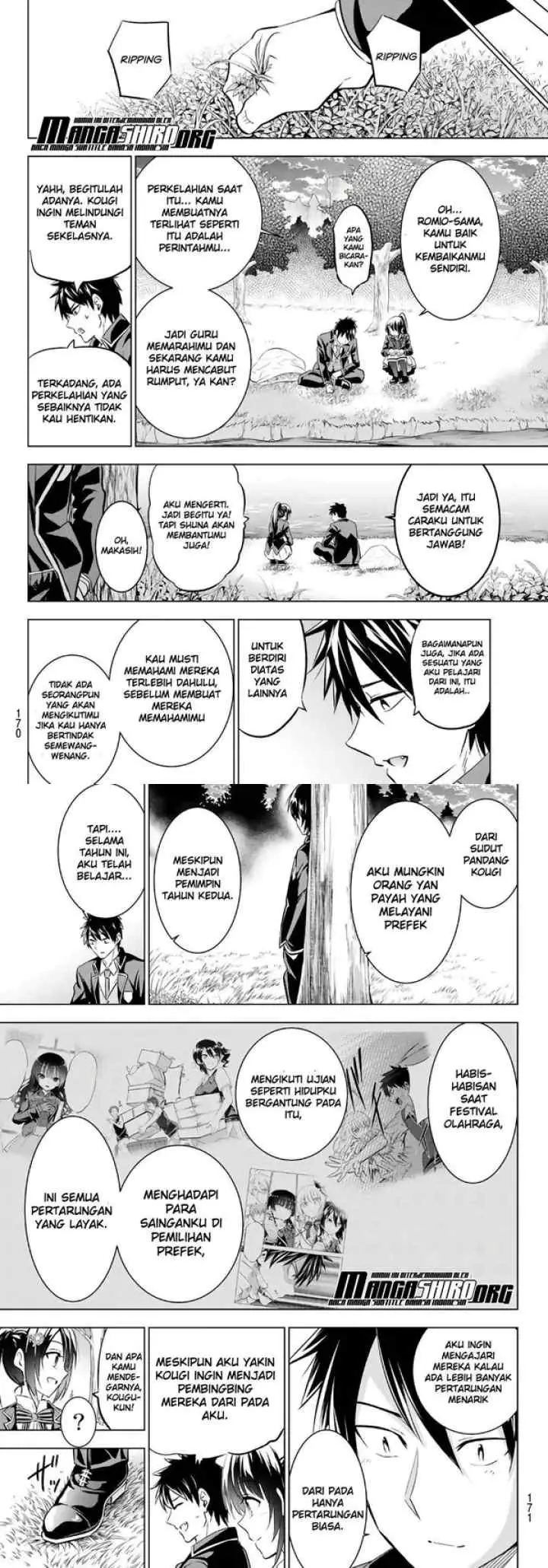 Kishuku Gakkou no Juliet chapter 72 halaman 10