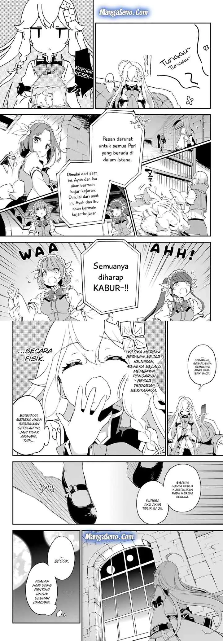 Chichi wa Eiyuu Haha wa Seirei Musume no Watashi wa Tenseisha chapter 11 halaman 14