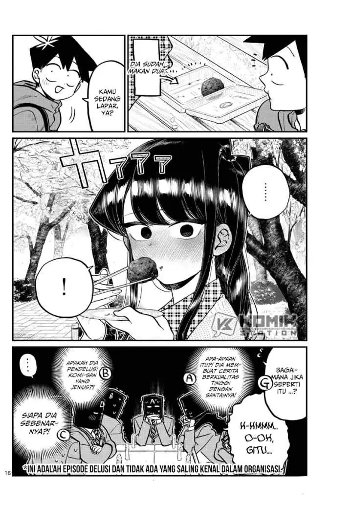 Komi-san wa Komyushou Desu chapter 250 halaman 18