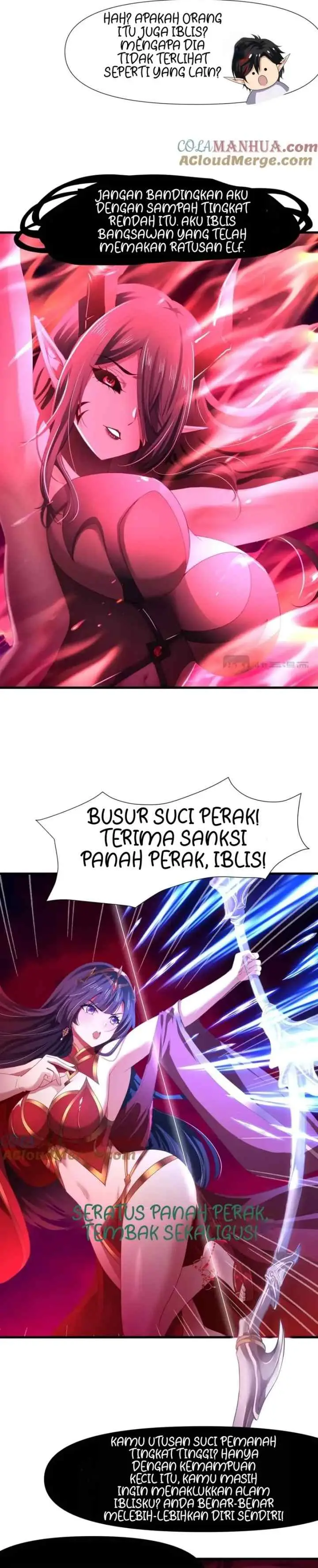 After Merging With the Goddess, I Am Invincible chapter 53 halaman 8