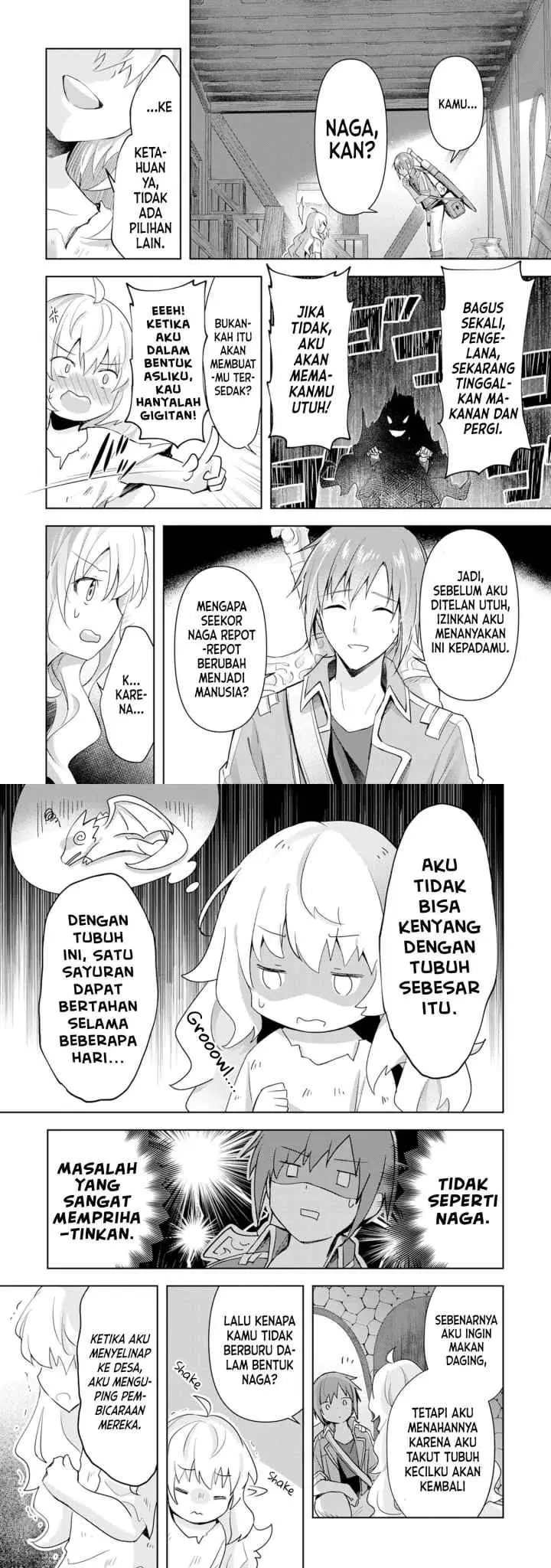 Uketsukejo ni Kokuhaku Shitakute Girudo ni Kayoitsumetara Eiyu ni Natteta chapter 2 halaman 5
