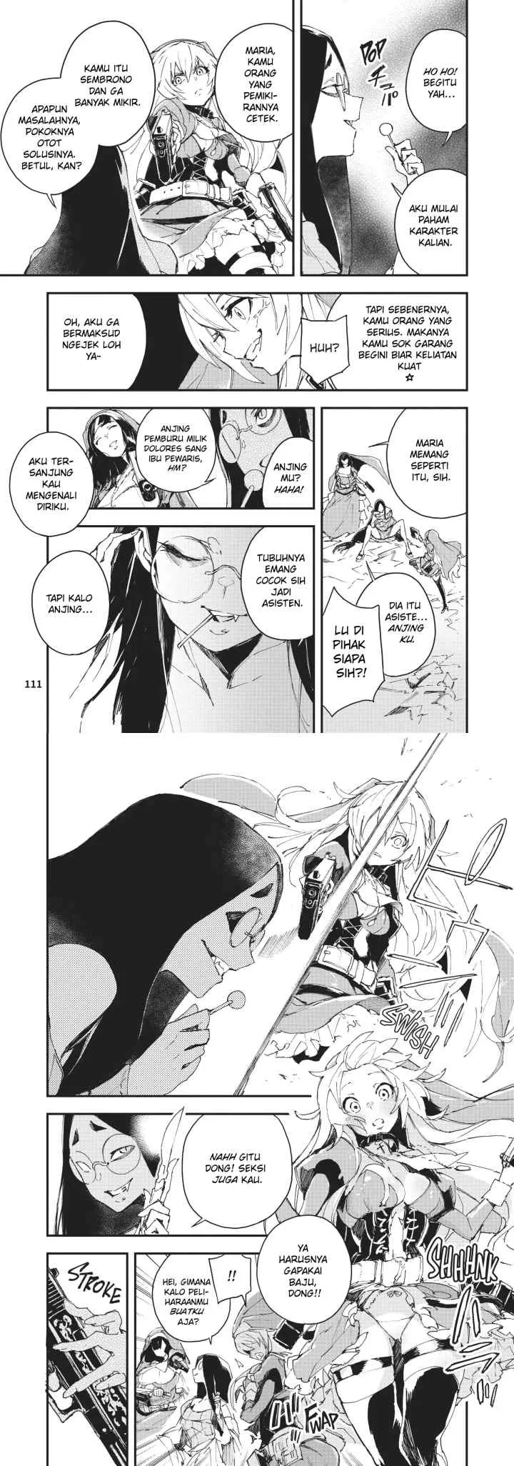 Gunbured x Sisters chapter 9 halaman 4