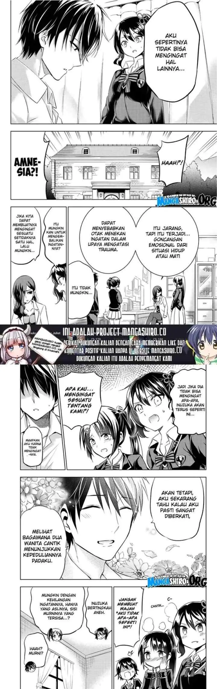 Kishuku Gakkou no Juliet chapter 75 halaman 4