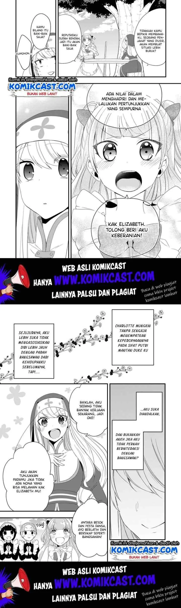 The Banished Villainess! Living the Leisurely Life of a Nun Making Revolutionary Church Food chapter 9 halaman 9