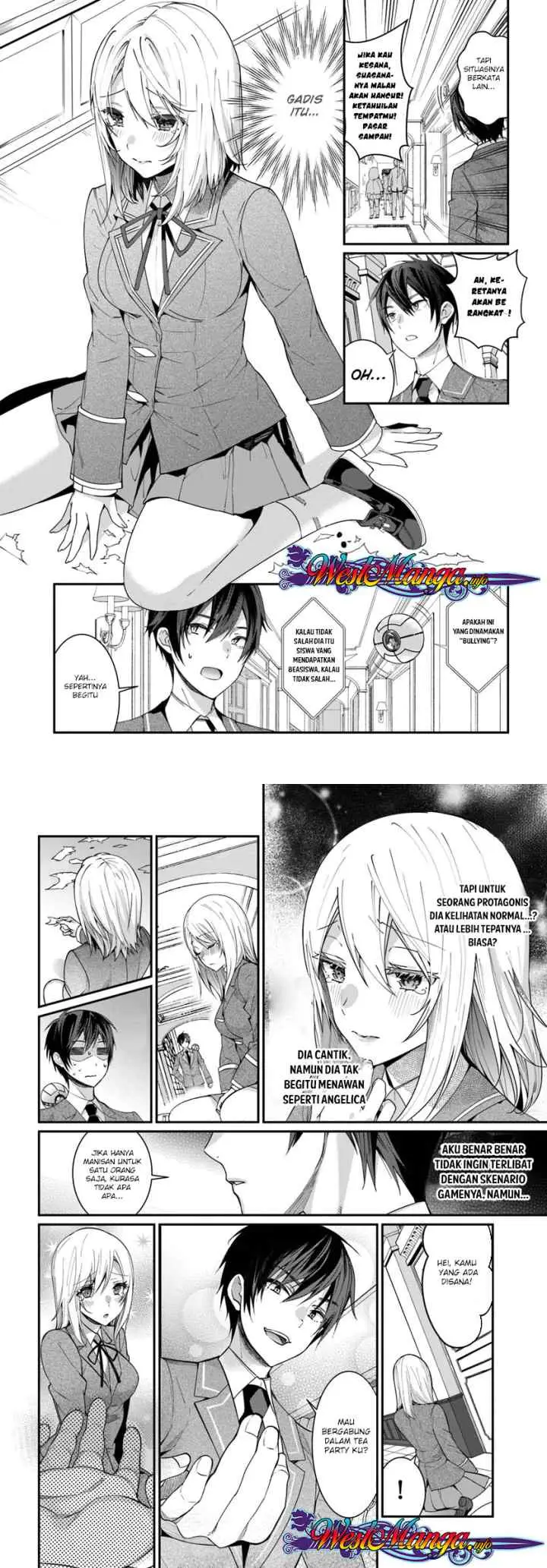 Otome Game Sekai wa Mob ni Kibishii Sekai Desu chapter 5 halaman 11