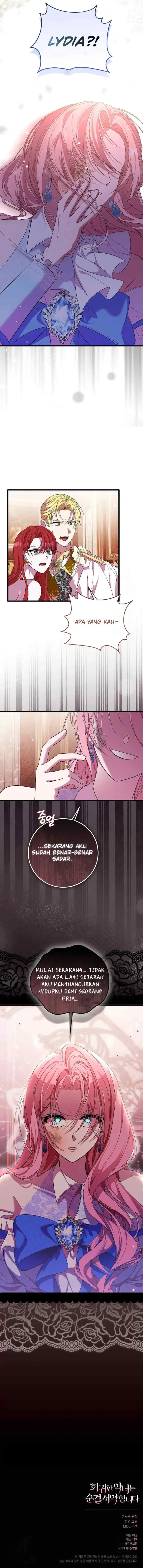 The Regressed Villainess Takes a Vow of Chastity chapter 1 halaman 12