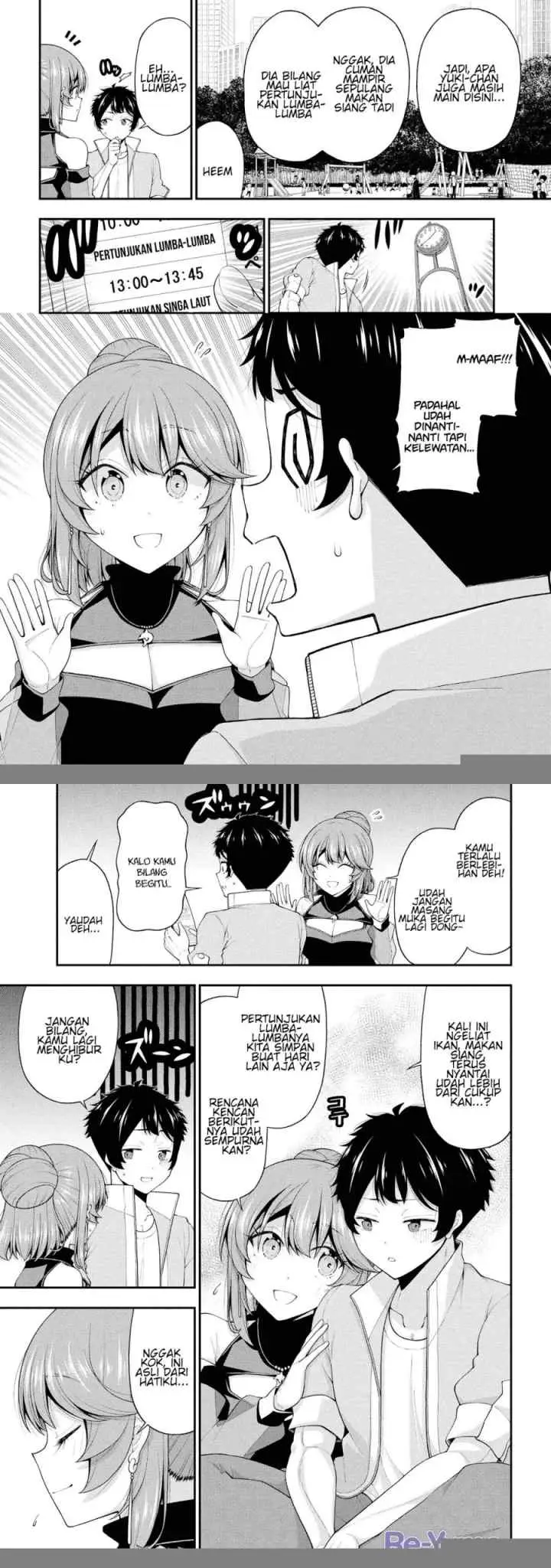Inkya no Boku ni Batsu Game ni Kokuhaku Shitekita Hazu no Gyaru ga, Doumitemo Boku ni Betahore Desu chapter 24 halaman 8