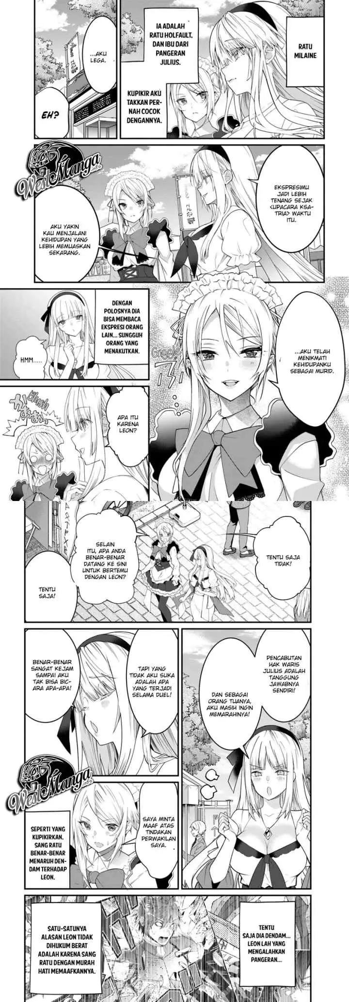 Otome Game Sekai wa Mob ni Kibishii Sekai Desu chapter 16 halaman 4