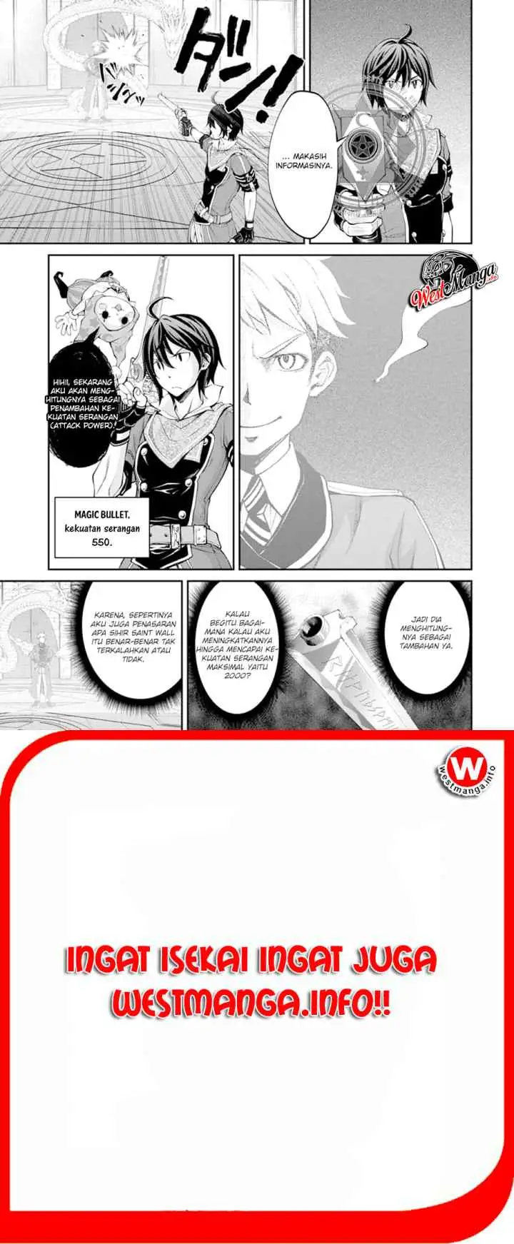 Saisoku Musou No B-Kyuu Mahou Tsukai: Ippatsu Utareru Mae Ni Senpatsu Uchikaesu! chapter 7 halaman 7