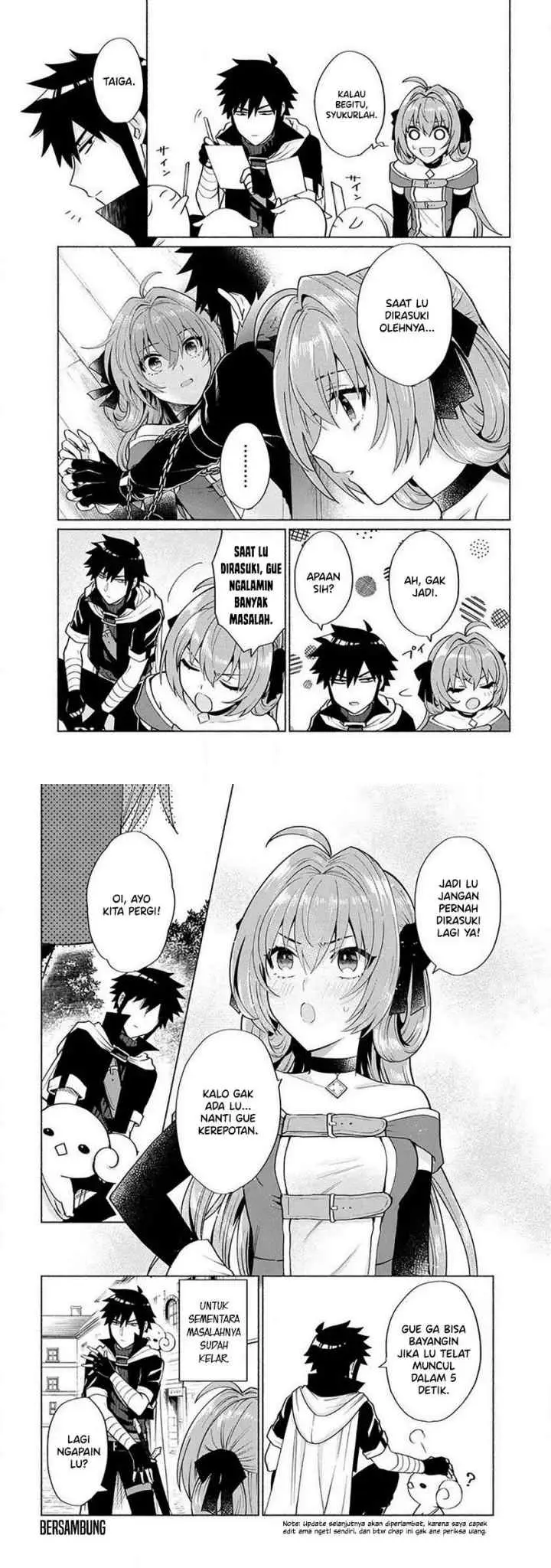 Tensei Shitara Ore ga Heroine de Aitsu ga Yuusha datta chapter 18 halaman 12