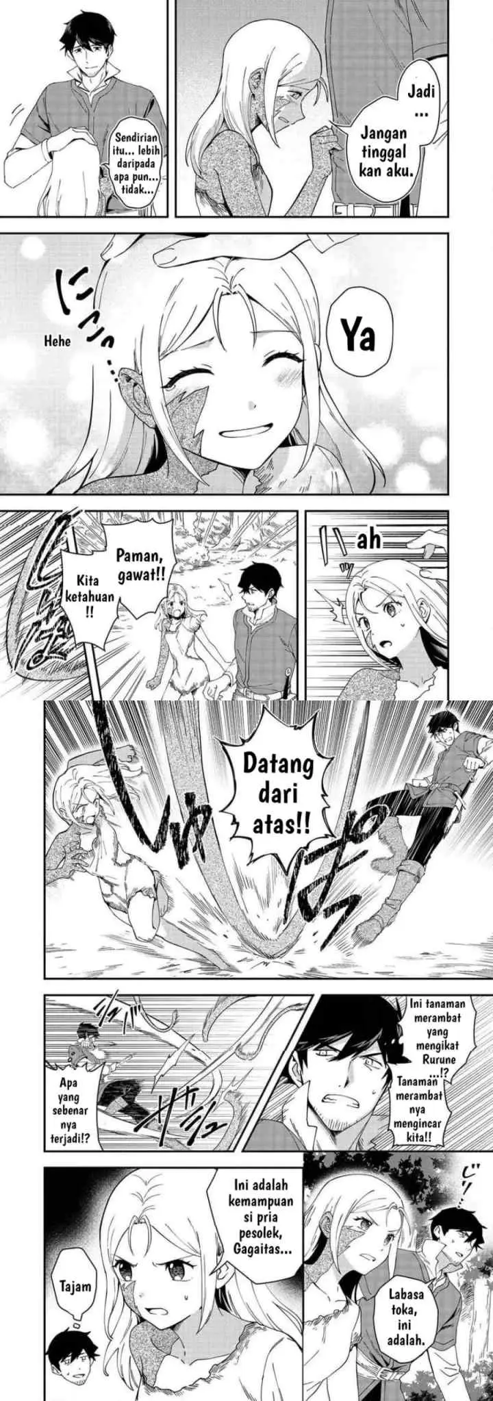 Hirotta Dorei-tachi ga Tabi datte Haya Juunen, Naze ka Ore ga Densetsu ni Natteita chapter 7 halaman 7