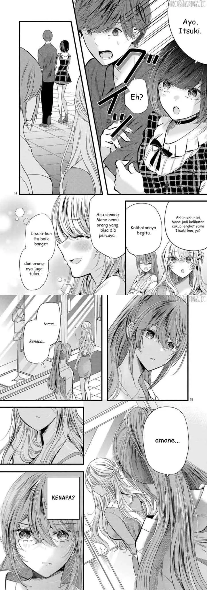 Kimi ni Koisuru Sanshimai chapter 16 halaman 8
