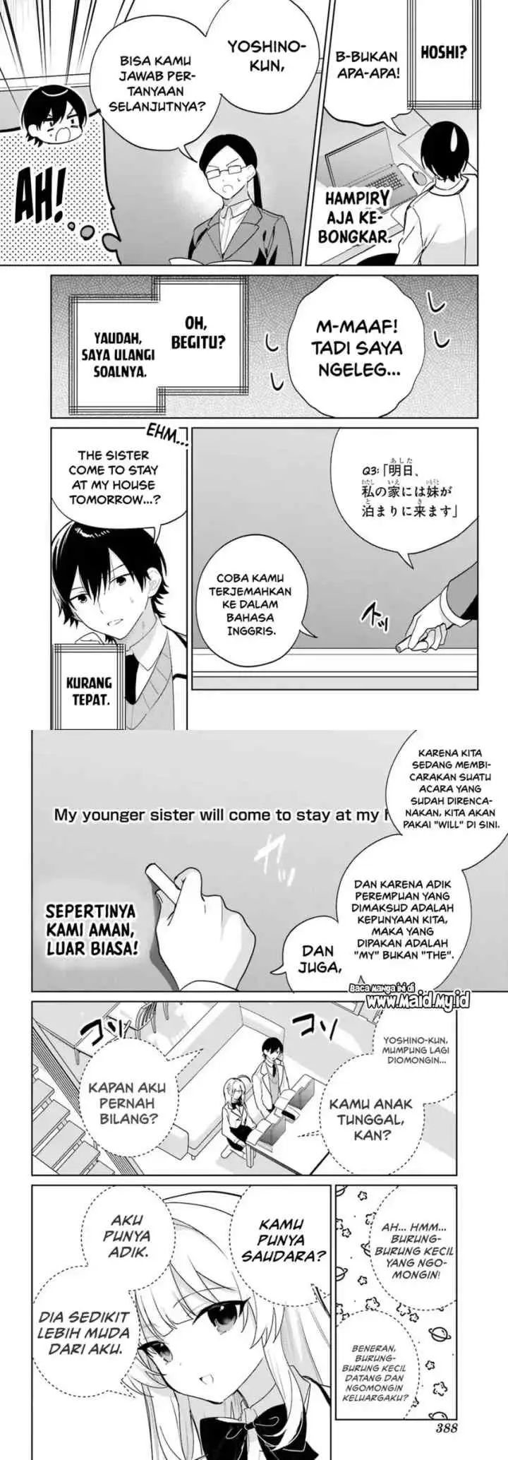 Remote Jugyou ni Nattara Class 1 no Bishoujo to Doukyo Suru Koto ni Natta chapter 13 halaman 12