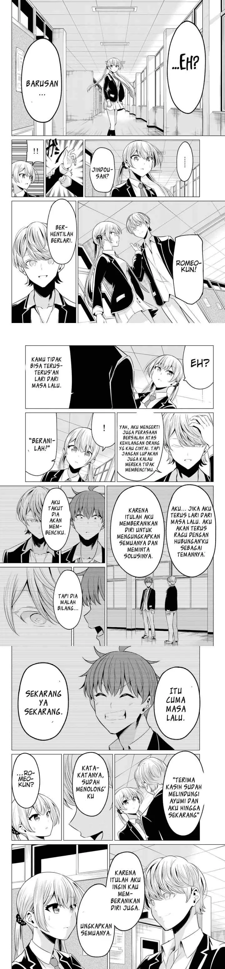 Sekai ka Kanojo ka Erabenai chapter 40 halaman 4