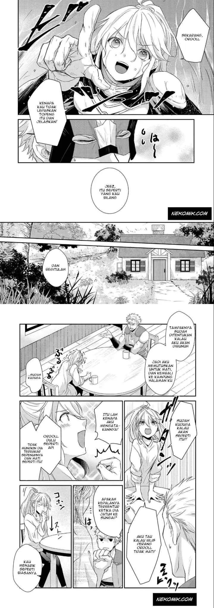 Senki to Yobareta Otoko, Puke ni Ansatsu Saretara Musume wo Hiroi, Issho ni Slow Life wo Hajimeru chapter 4 halaman 8