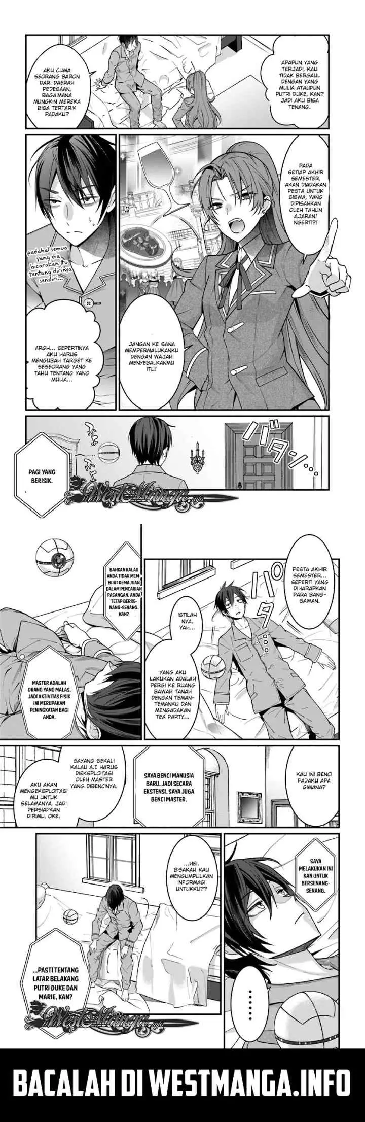 Otome Game Sekai wa Mob ni Kibishii Sekai Desu chapter 7.1 halaman 12