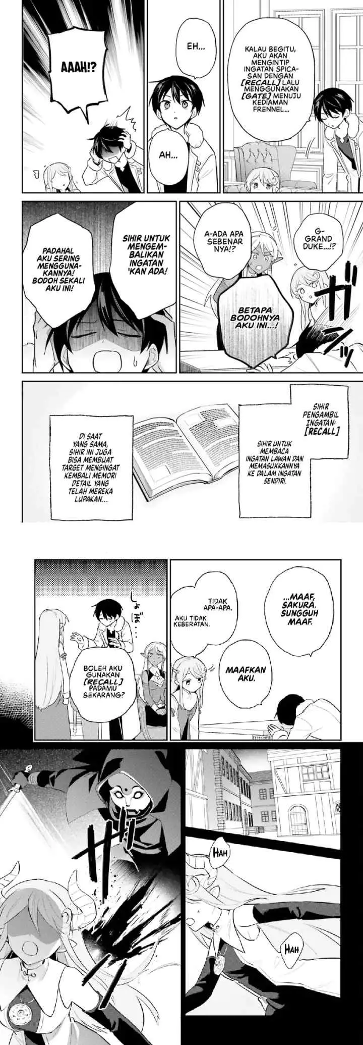 Isekai wa Smartphone to Tomo ni chapter 110 halaman 9