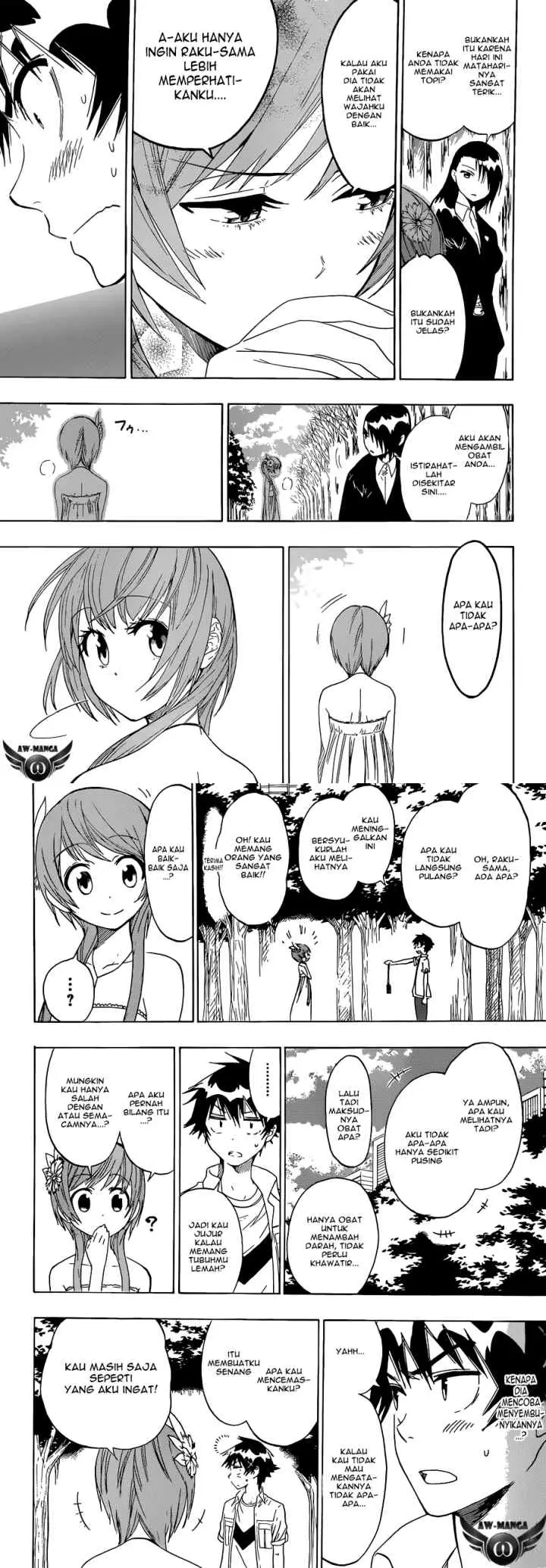 Nisekoi chapter 35 halaman 11