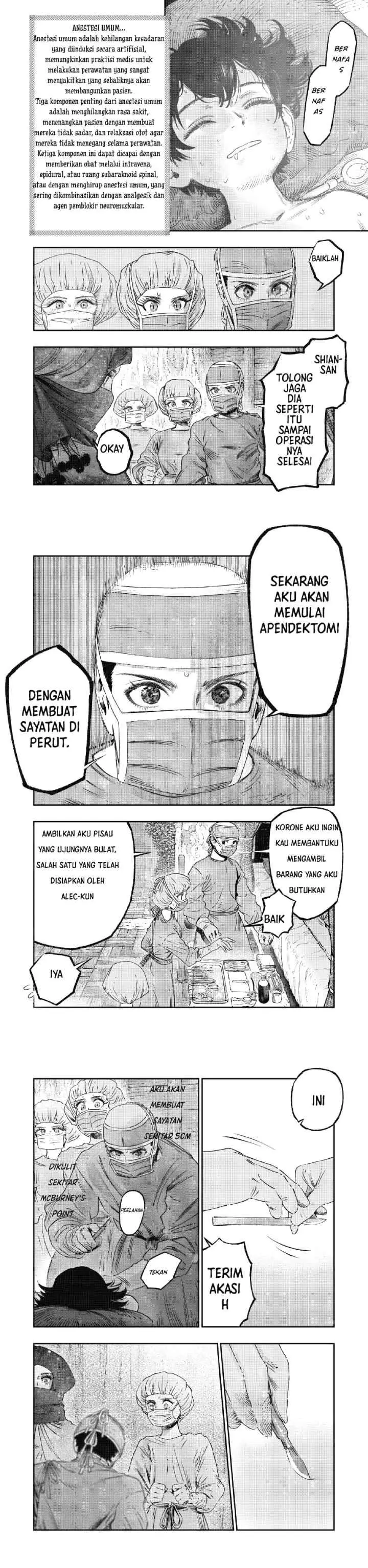 Koudou ni Hattatsu Shita Igaku wa Mahou to Kubetsu ga Tsukanai chapter 17 halaman 8