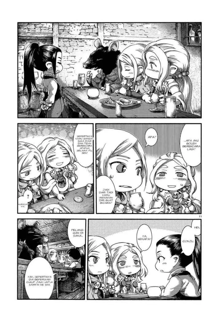 Hakumei to Mikochi chapter 46 halaman 13