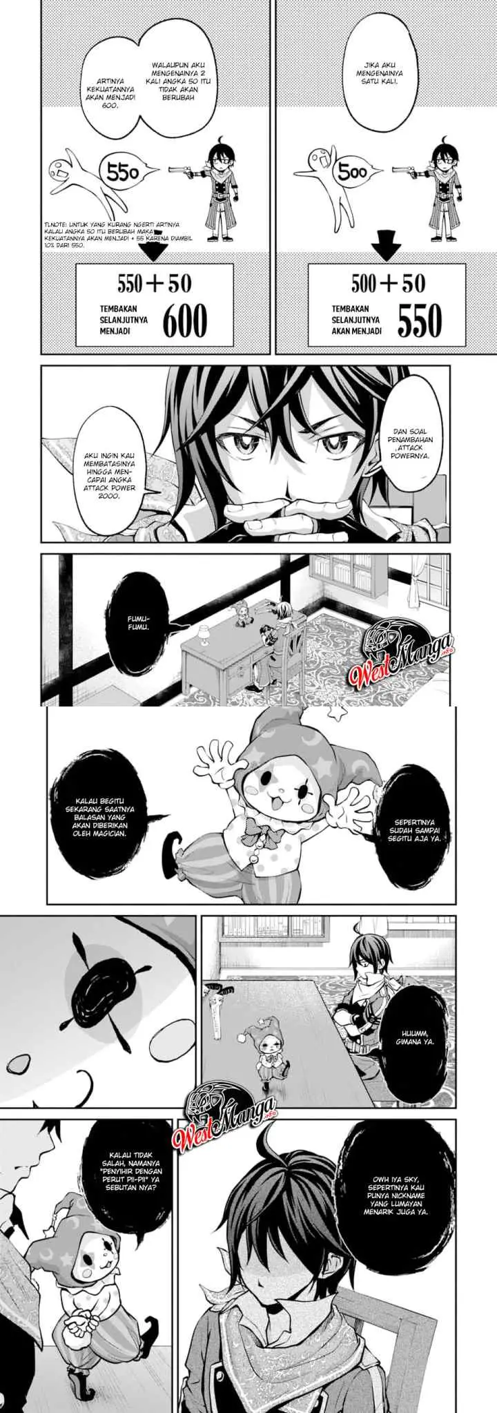 Saisoku Musou No B-Kyuu Mahou Tsukai: Ippatsu Utareru Mae Ni Senpatsu Uchikaesu! chapter 5.2 halaman 7