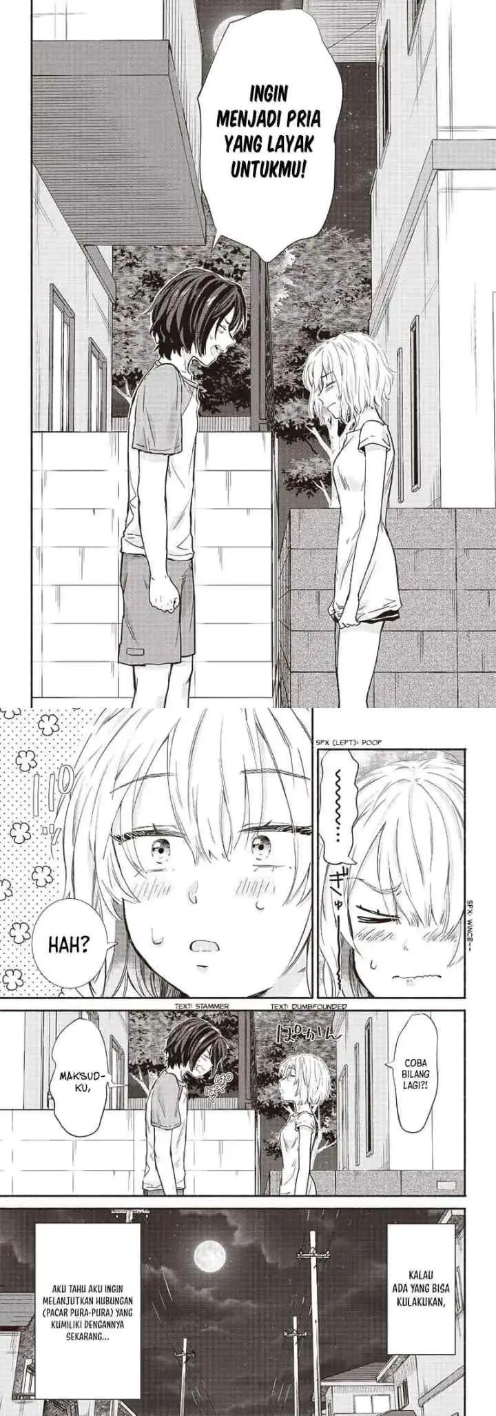 Nee, Mou Isso Tsukiacchau? Osananajimi no Bishoujo ni Tanomarete, Camo Kareshi Hajimemashita chapter 13 halaman 9