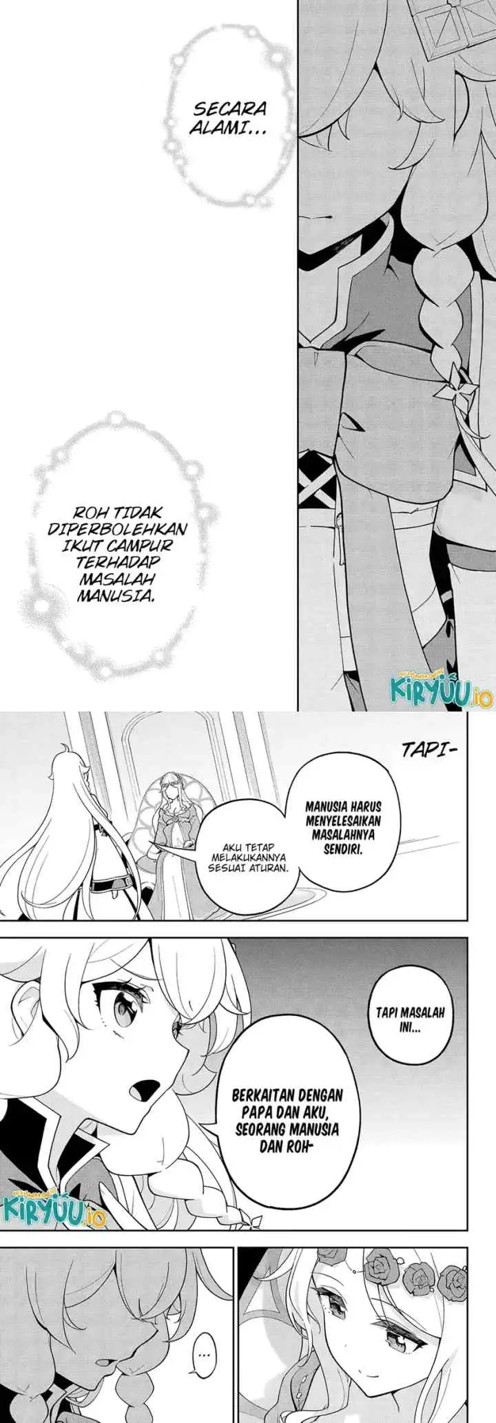 Chichi wa Eiyuu Haha wa Seirei Musume no Watashi wa Tenseisha chapter 72 halaman 9