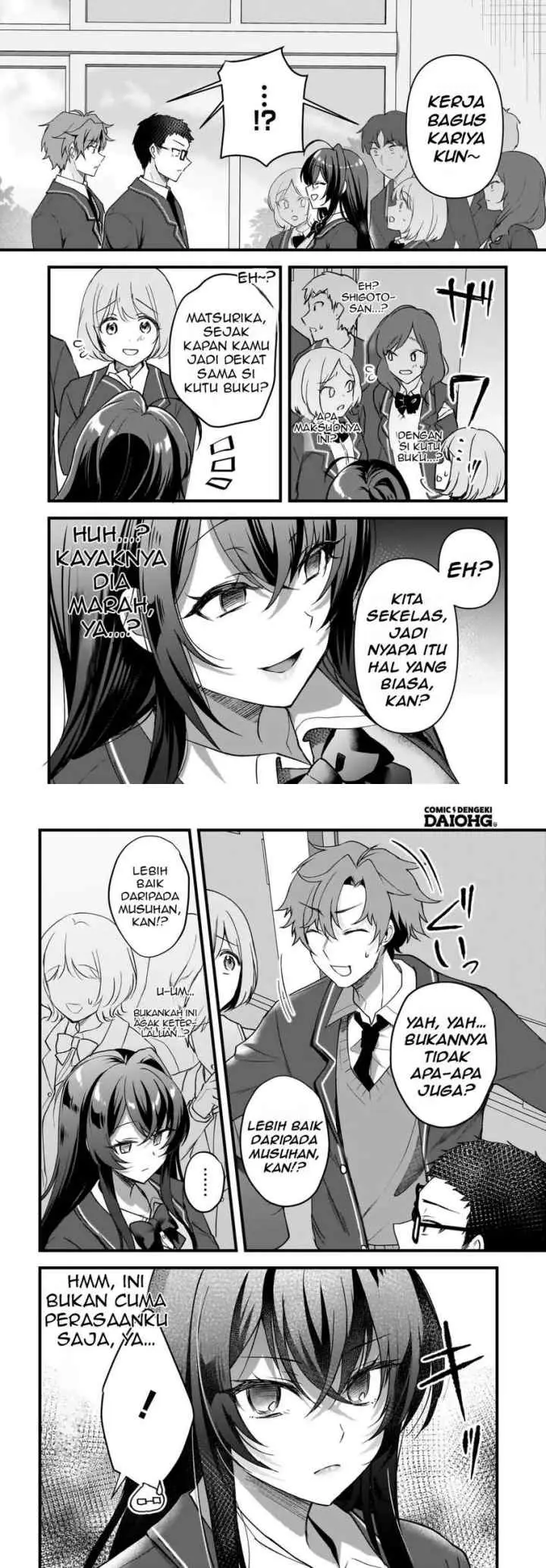 Gari Tsutomu-kun to Uraaka-san - Sanzan Osewa ni Natteiru Ero-kei Uraaka Joshi no Shoutai ga Kurasu no Idol Datta Ken chapter 3 halaman 10
