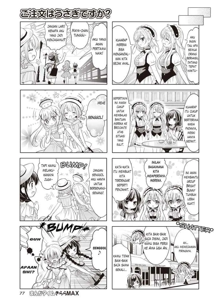 Gochuumon wa Usagi Desu ka? chapter 140 halaman 7