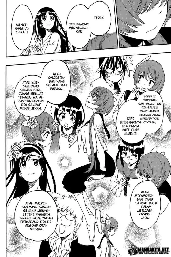 Nisekoi chapter 183 halaman 17