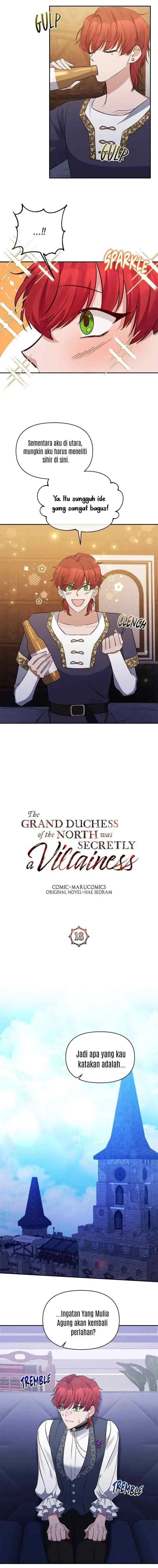 The Grand Duchess of the North Was Secretly a Villainess chapter 18 halaman 5